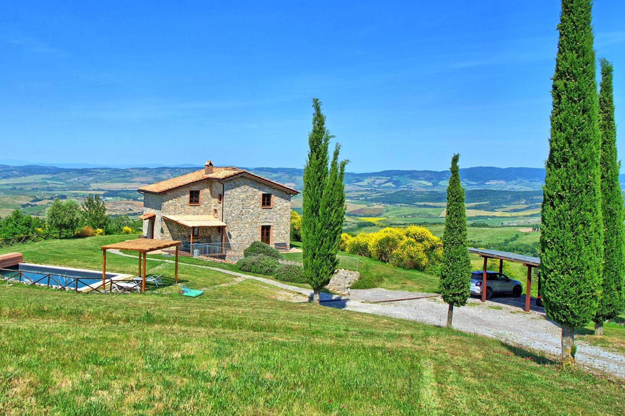 Villa San Michele By Posarellivillas Campiglia dʼOrcia Exteriér fotografie